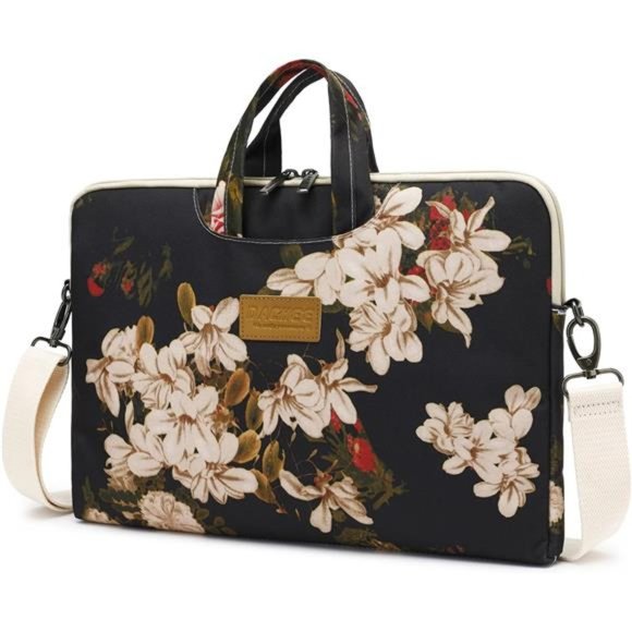 Handbags - Black Waterproof Shoulder Laptop Bag 15.6 Inch